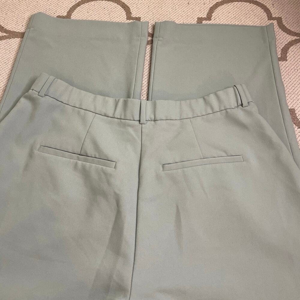 Abercrombie & Fitch Curve Love A&F Sloane Tailored Wide Leg Pant, size 18 short - Picture 2 of 15